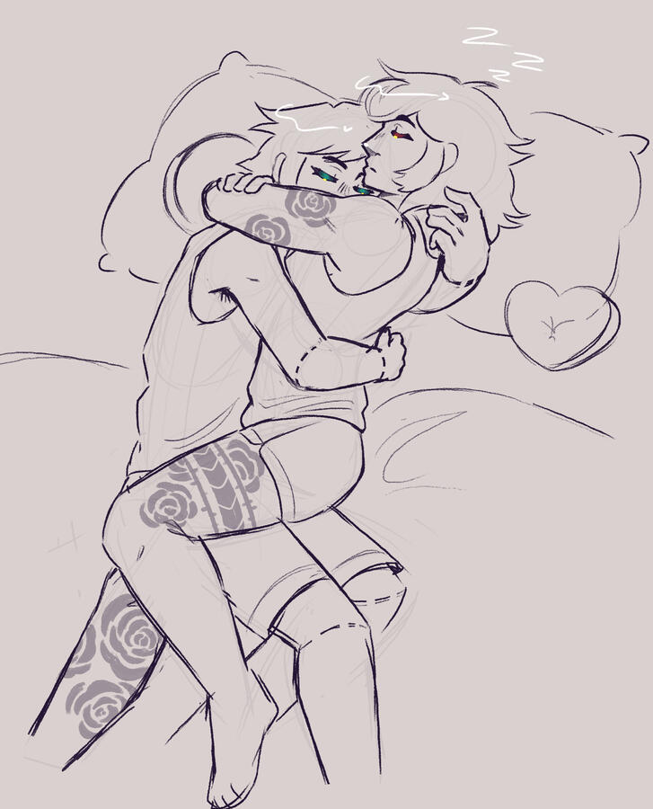 2 Character Sketches - Fullbodies